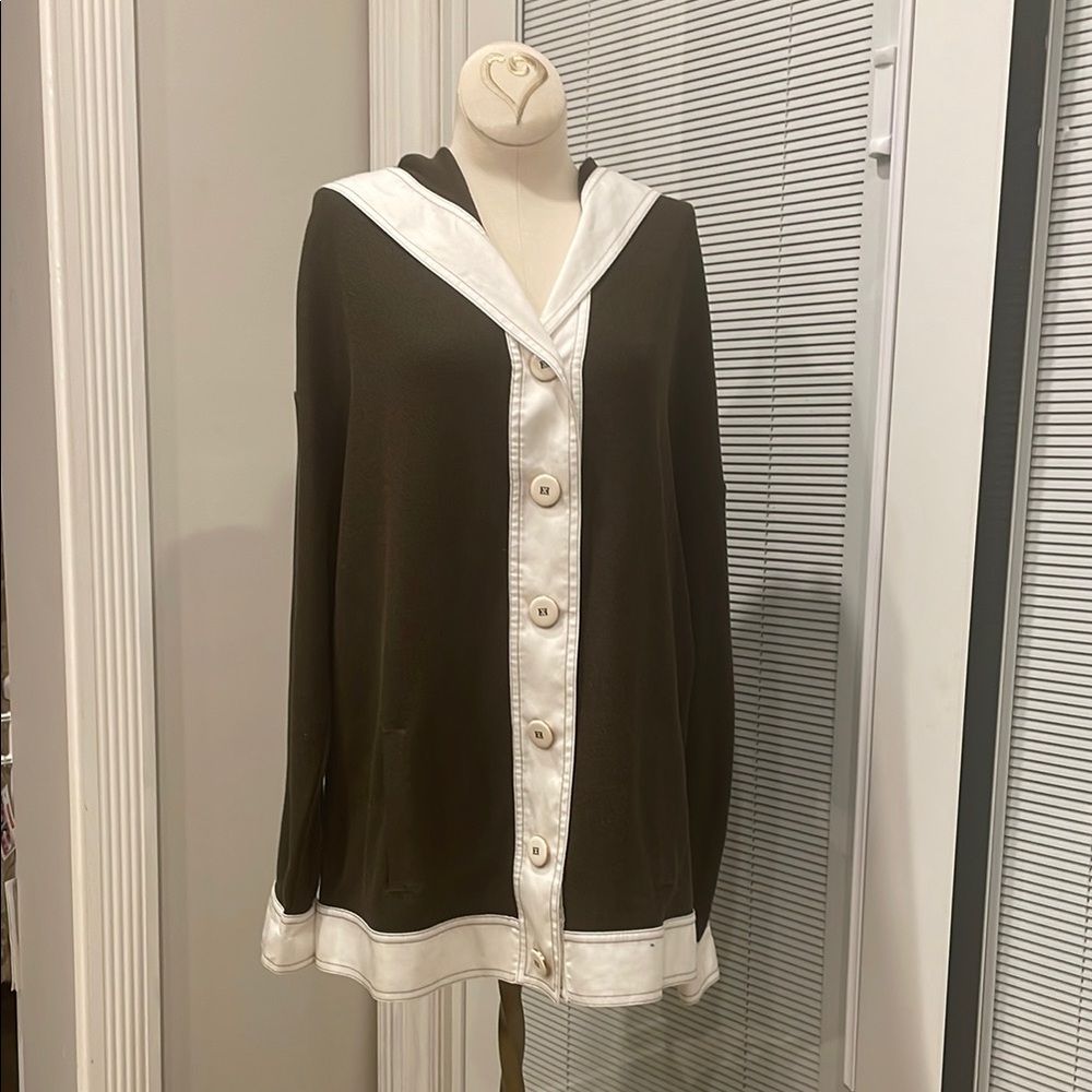 Vintage Escada Cardigan with Hood